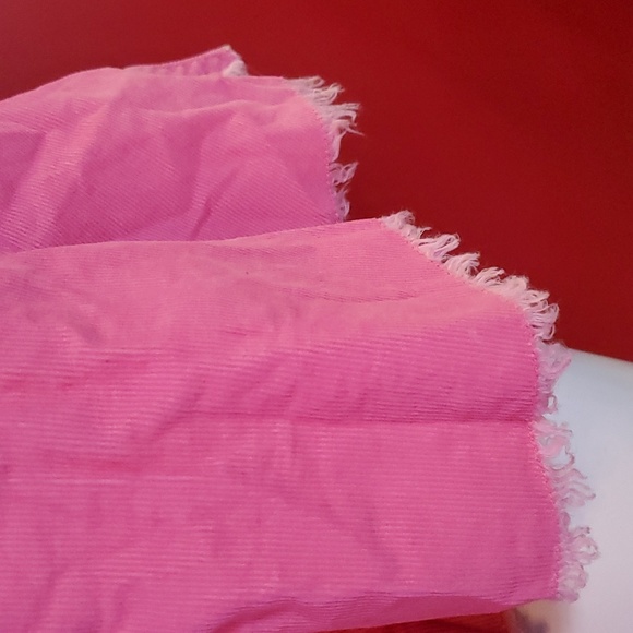 TwillTwentyTwo Cord Pink Mini Skirt BNWT Size 29 - Picture 12 of 14